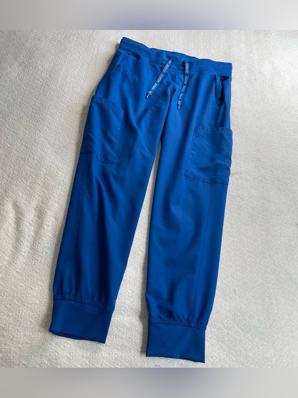 Med Couture Royal Blue Cargo Jogger Pants~ Size Small ~ Clinical Setting